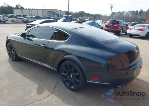 2007 Bentley Continental Gt z USA, uszkodzony, nr VIN SCBCR73W97C043890